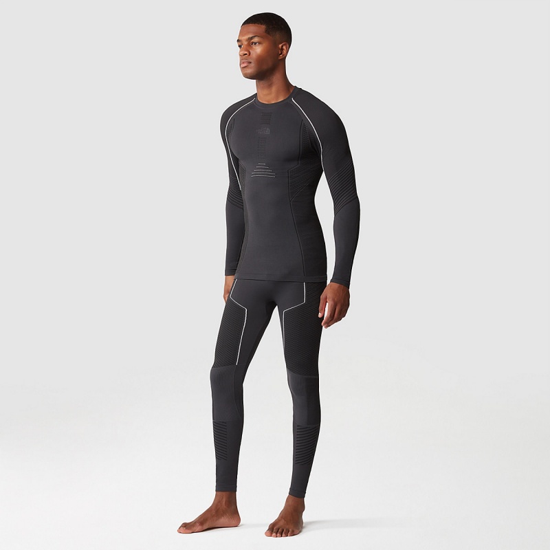 The North Face Pro Tights Asphalt Grey - Tnf Black | QFDREL-906