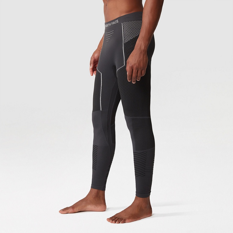 The North Face Pro Tights Asphalt Grey - Tnf Black | QFDREL-906