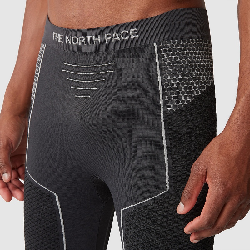 The North Face Pro Tights Asphalt Grey - Tnf Black | QFDREL-906