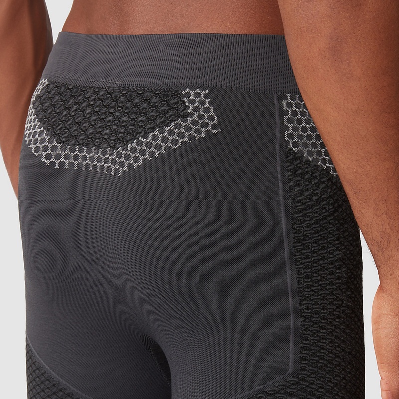 The North Face Pro Tights Asphalt Grey - Tnf Black | QFDREL-906