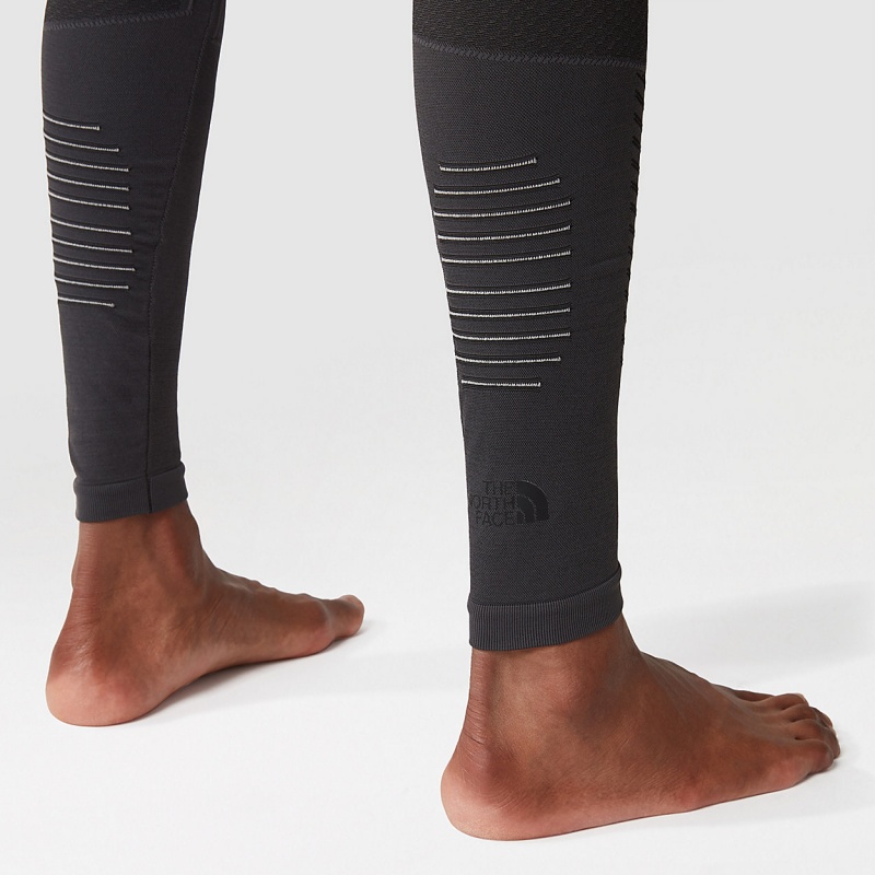 The North Face Pro Tights Asphalt Grey - Tnf Black | QFDREL-906