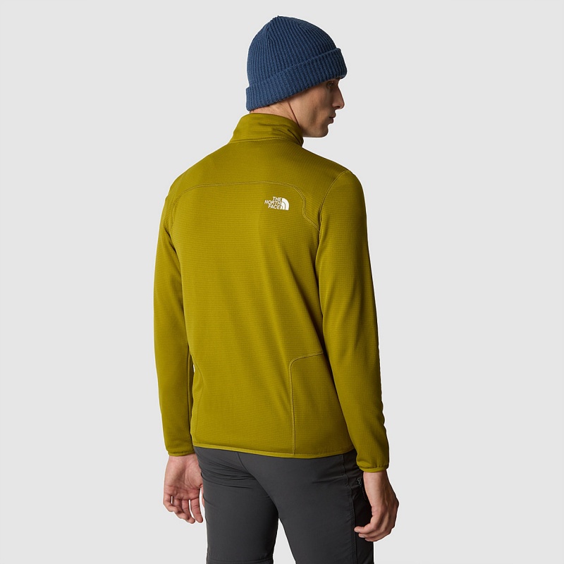 The North Face Quest Fleece Jacket Sulphur Moss | XRCAMT-501