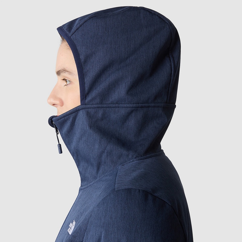 The North Face Quest Highloft Softshell Jacket Summit Navy Heather | FUPTAB-149