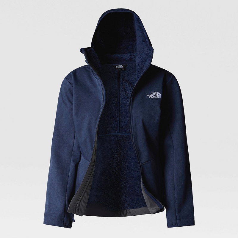 The North Face Quest Highloft Softshell Jacket Summit Navy Heather | FUPTAB-149