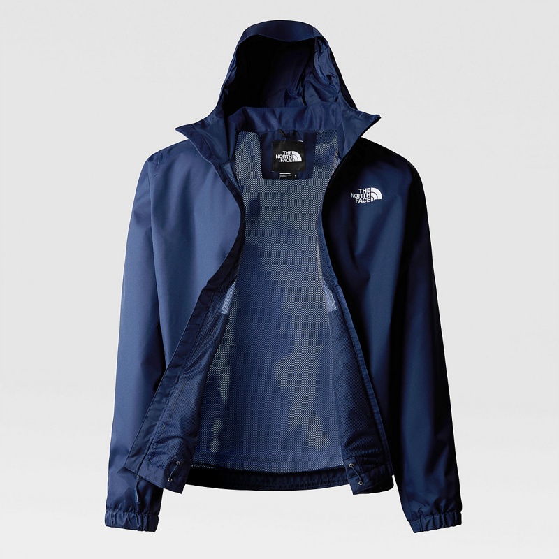 The North Face Quest Hooded Jacket Summit Navy | PAEXLG-453