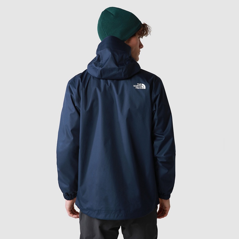 The North Face Quest Hooded Jacket Summit Navy | PAEXLG-453