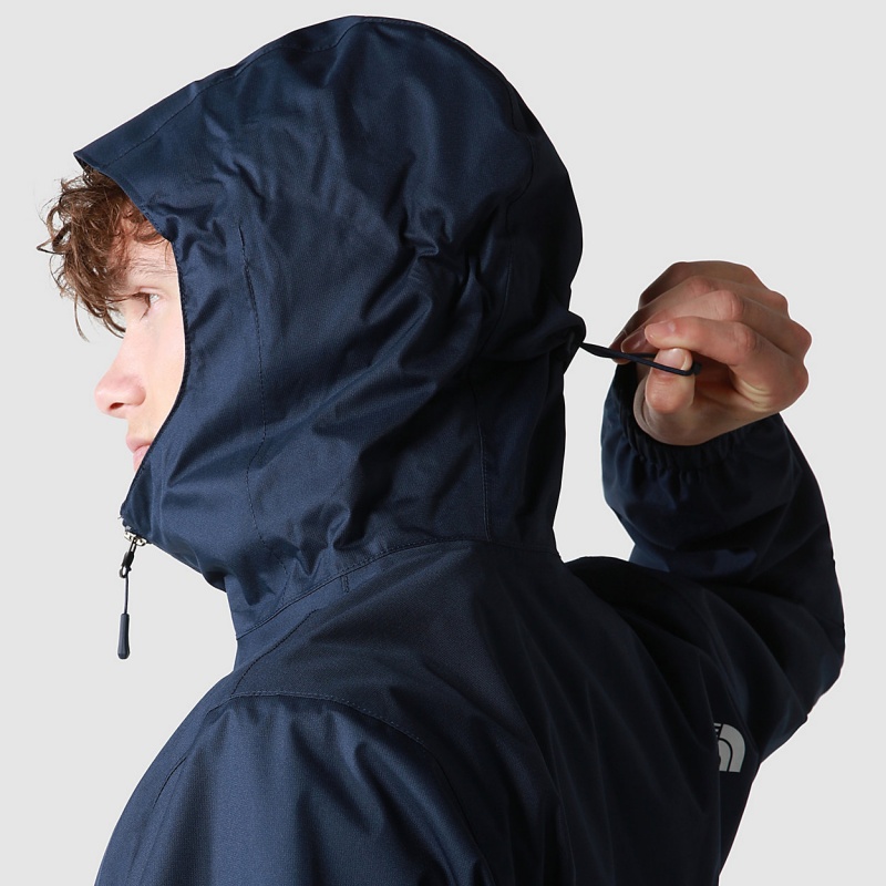 The North Face Quest Hooded Jacket Summit Navy | PAEXLG-453