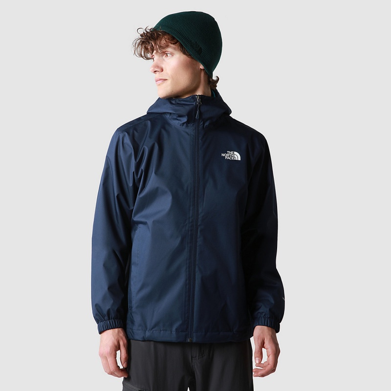 The North Face Quest Hooded Jacket Summit Navy | PAEXLG-453