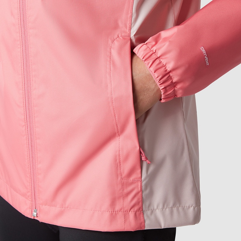 The North Face Quest Zip-In Jacket Cosmo Pink - Pink Moss | GMSJEX-627