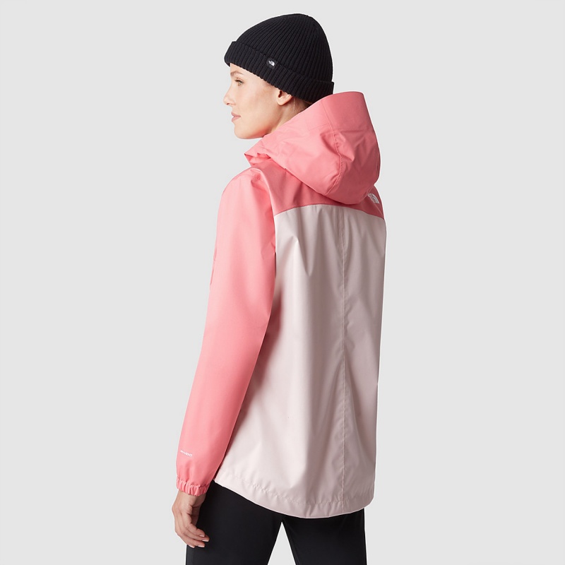 The North Face Quest Zip-In Jacket Cosmo Pink - Pink Moss | GMSJEX-627