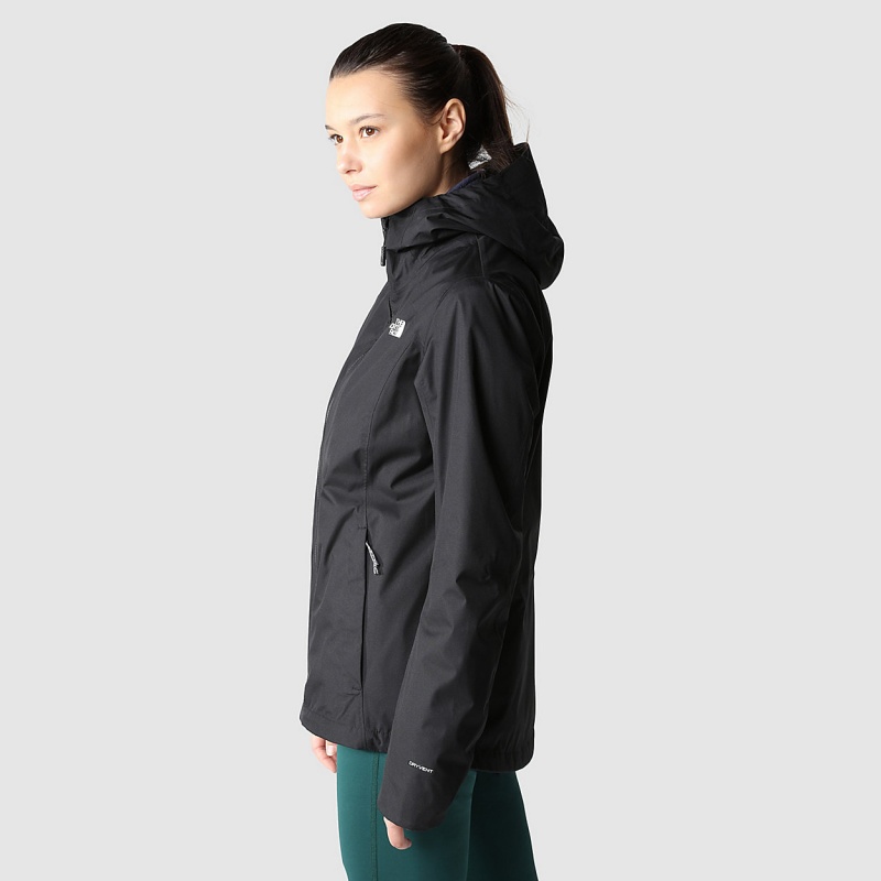 The North Face Quest Zip-In Triclimate® Jacket Tnf Black | YHUNRP-451