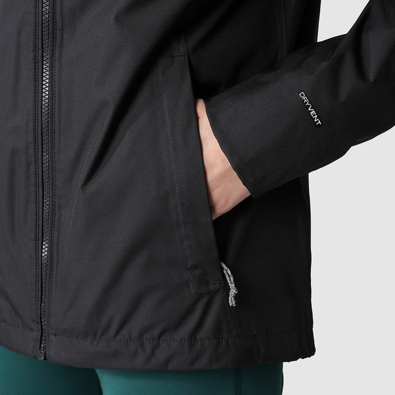 The North Face Quest Zip-In Triclimate® Jacket Tnf Black | YHUNRP-451