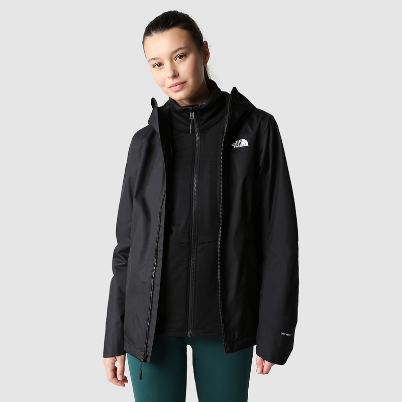 The North Face Quest Zip-In Triclimate® Jacket Tnf Black | YHUNRP-451