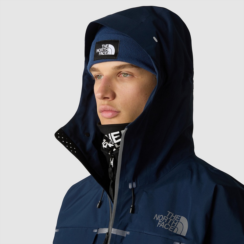 The North Face RMST FUTURELIGHT™ Mountain Parka Summit Navy - Silver Reflective | XOYTGD-941