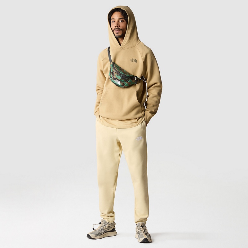 The North Face Raglan Redbox Hoodie Khaki Stone | TASMER-721