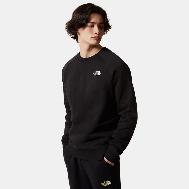 The North Face Raglan Redbox Sweater Tnf Black | BDICPS-750