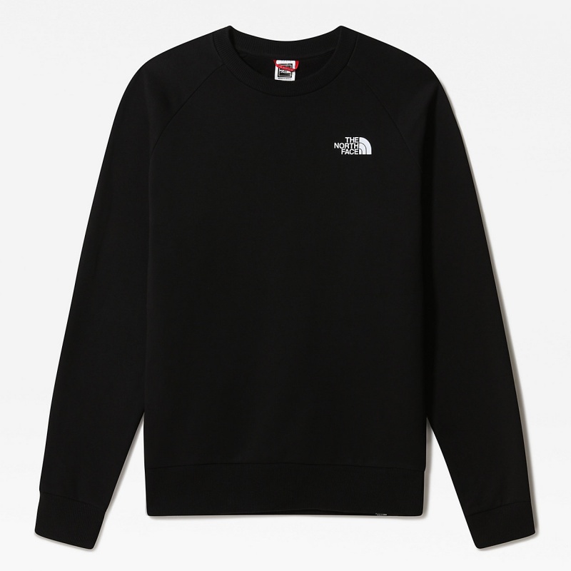 The North Face Raglan Redbox Sweater Tnf Black | BDICPS-750