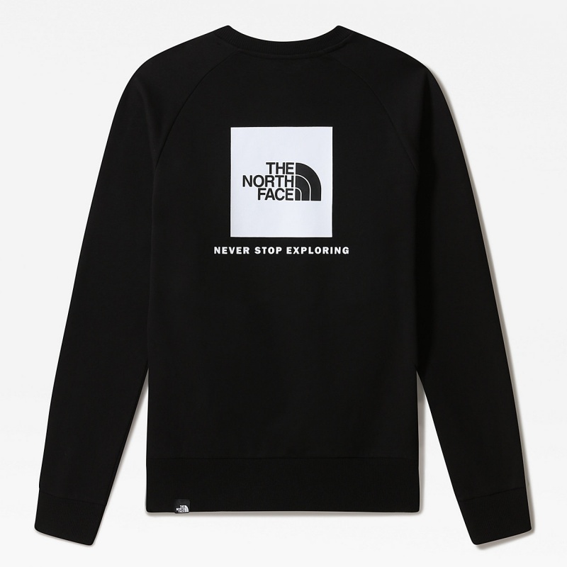 The North Face Raglan Redbox Sweater Tnf Black | BDICPS-750