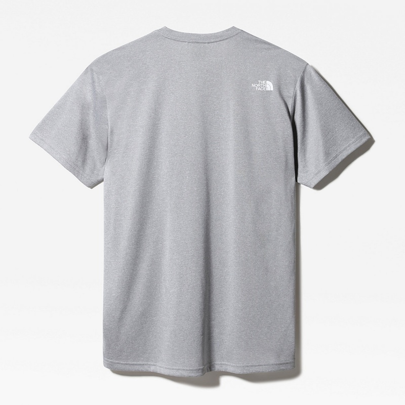 The North Face Reaxion Easy T-Shirt Mid Grey Heather | XNUWJZ-609