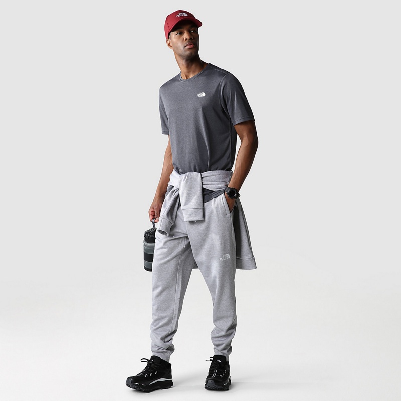 The North Face Reaxion Fleece Joggers Tnf Light Grey Heather | RWMPSN-043