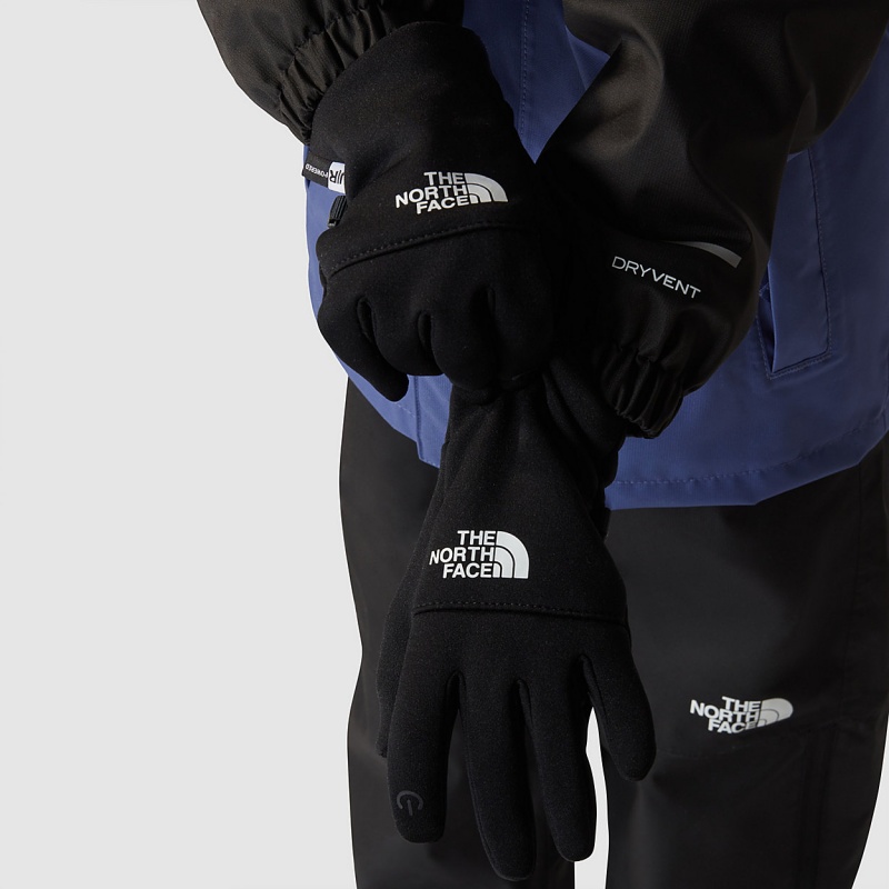 The North Face Recycled Etip™ Gloves Tnf Black | NYOMVE-964