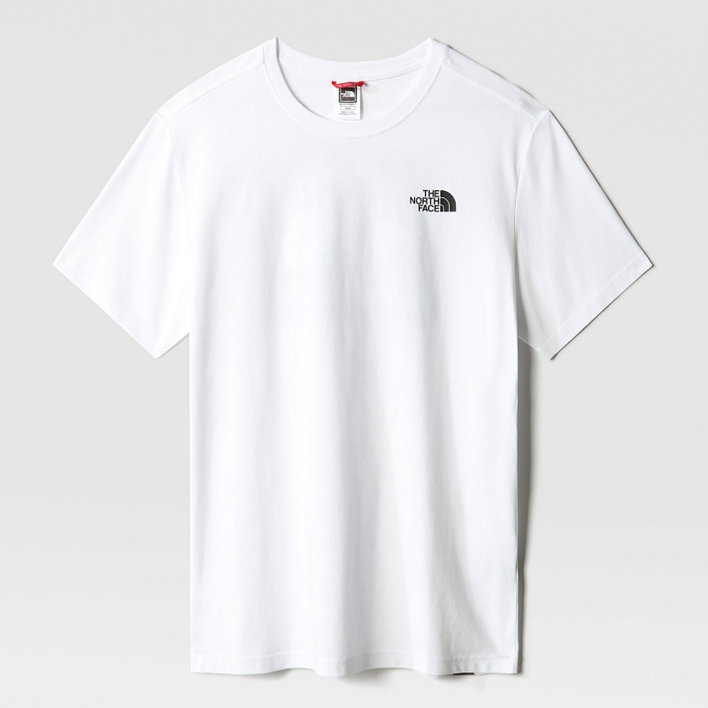 The North Face Redbox Celebration T-Shirt Tnf White | BEIAQJ-769