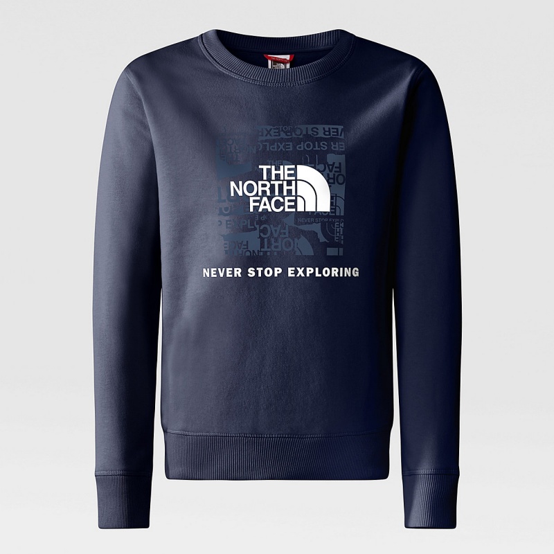 The North Face Redbox Sweater Summit Navy | RHSOGZ-710