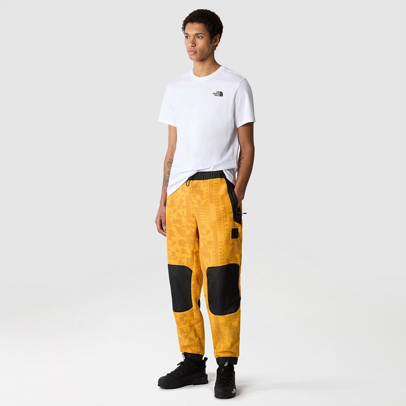 The North Face Redbox T-Shirt Tnf White - Summit Gold Irregular Geometry Print | QPMDWH-358