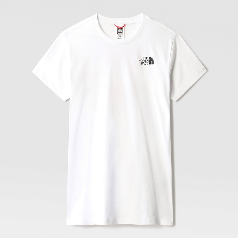 The North Face Redbox T-Shirt Tnf White | FWBJTO-415