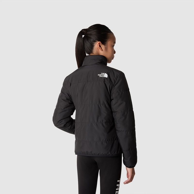 The North Face Reversible Mossbud Jacket Tnf Black | YPESDH-295