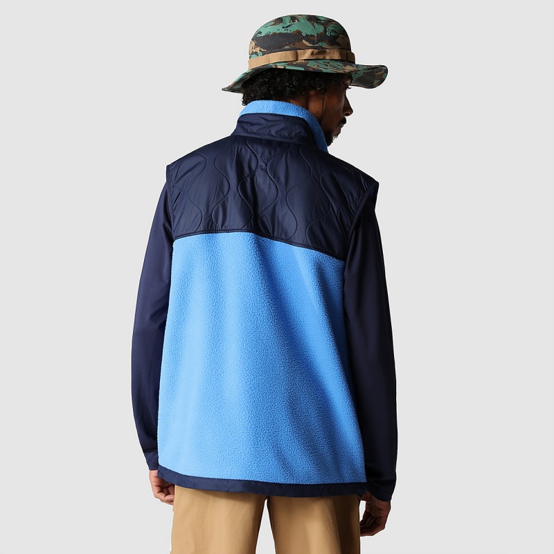 The North Face Royal Arch Fleece Gilet Super Sonic Blue - Summit Navy | OGVSHM-209