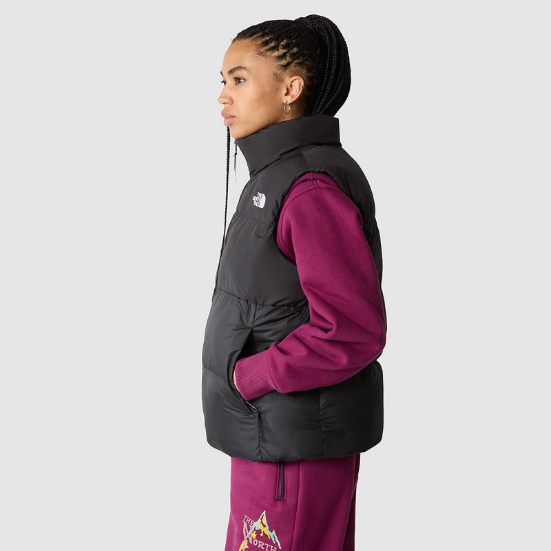 The North Face Saikuru Gilet Tnf Black | YQRNVI-610