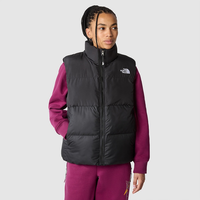 The North Face Saikuru Gilet Tnf Black | YQRNVI-610