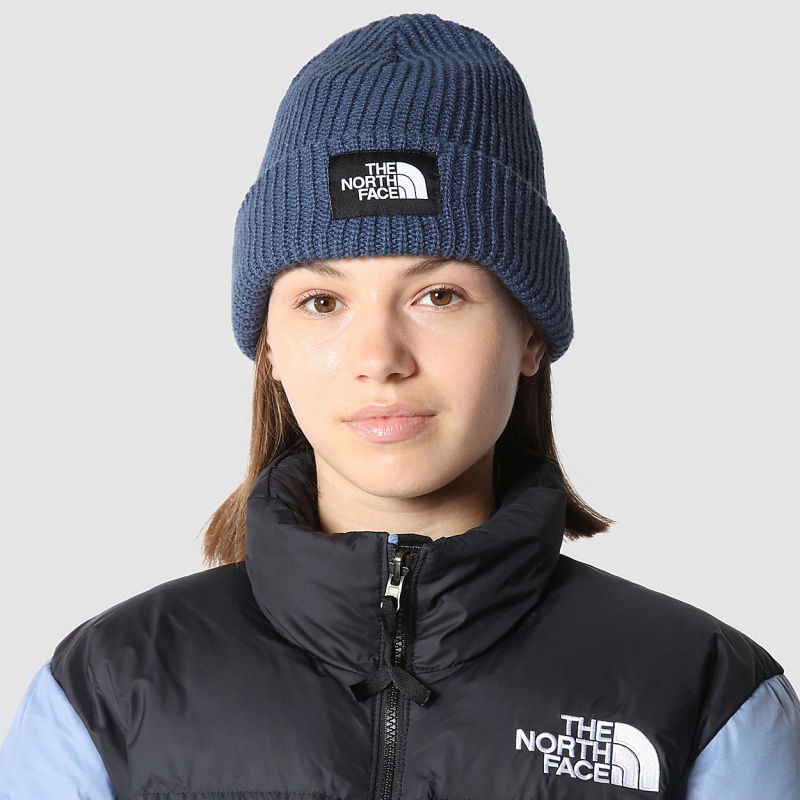 The North Face Salty Dog Beanie Shady Blue | MWBSVZ-140