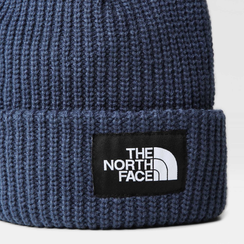 The North Face Salty Dog Beanie Shady Blue | MWBSVZ-140