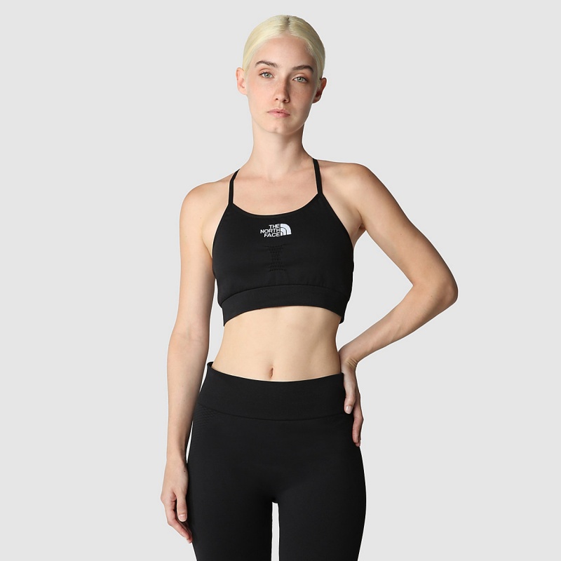 The North Face Seamless Bra Tnf Black | GPRVBF-082