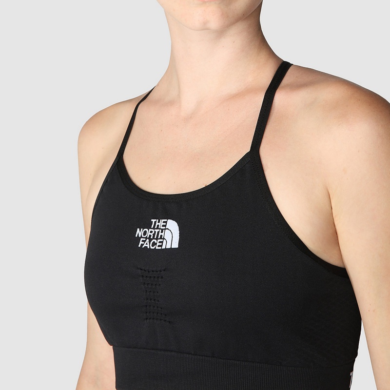 The North Face Seamless Bra Tnf Black | GPRVBF-082