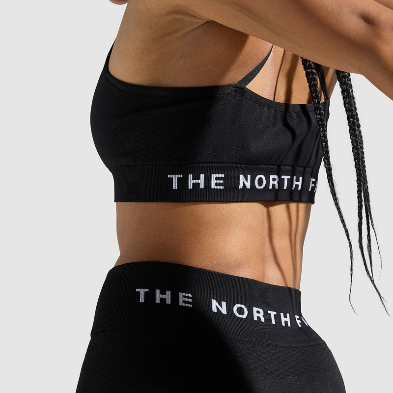 The North Face Seamless Bra Tnf Black | GPRVBF-082