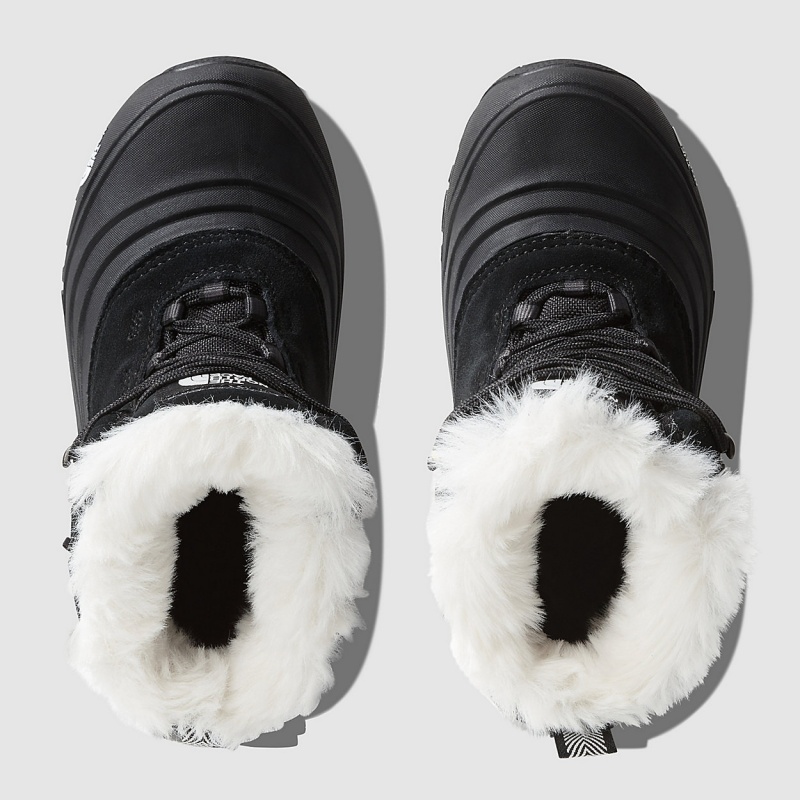 The North Face Shellista V Lace Waterproof Snow Boots Tnf Black - Tnf Black | MYOKJX-983