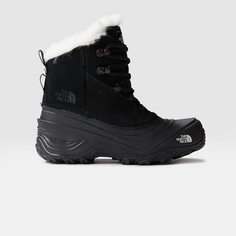 The North Face Shellista V Lace Waterproof Snow Boots Tnf Black - Tnf Black | MYOKJX-983