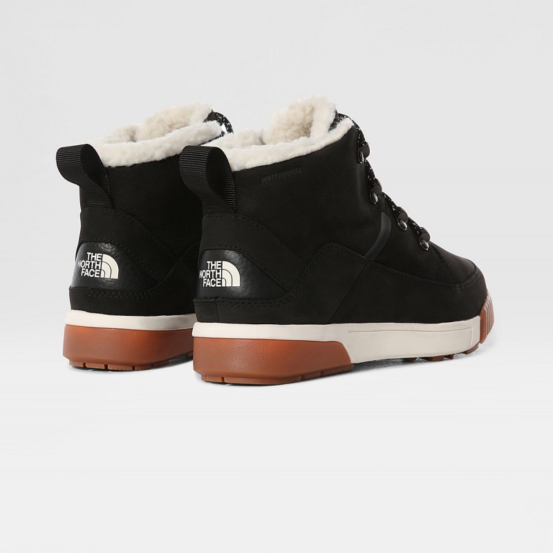 The North Face Sierra Waterproof Street Boots Tnf Black/Gardenia White | KEQCOM-850