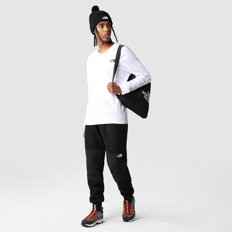 The North Face Simple Dome Long-Sleeve T-Shirt Tnf White | HIWCTM-023