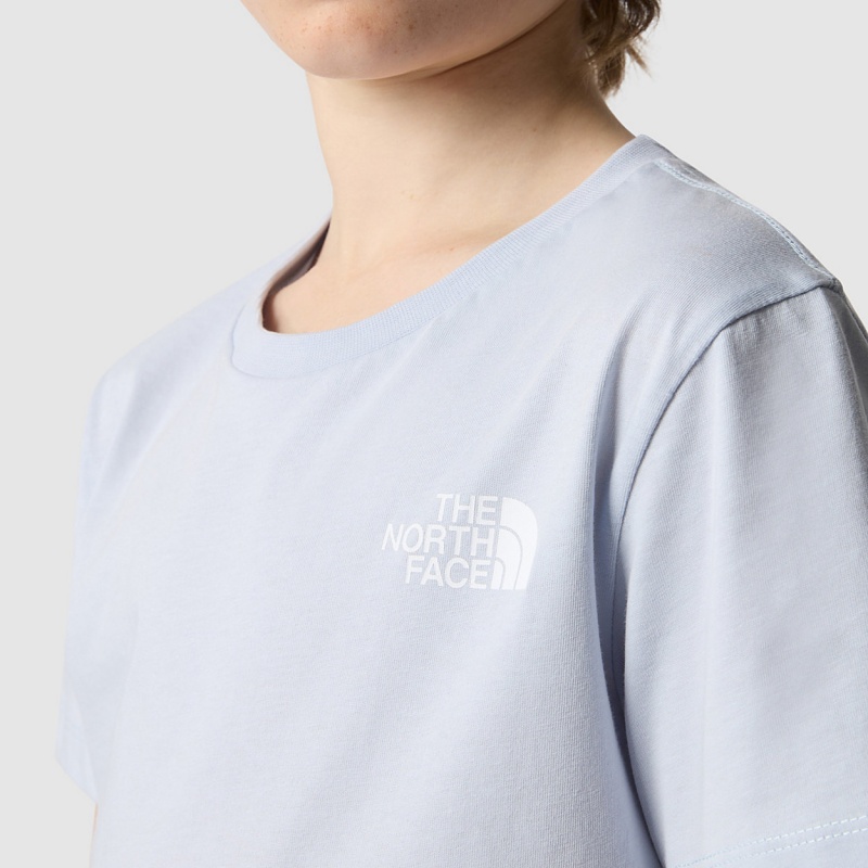 The North Face Simple Dome T-Shirt Dusty Periwinkle | KSDTVX-731