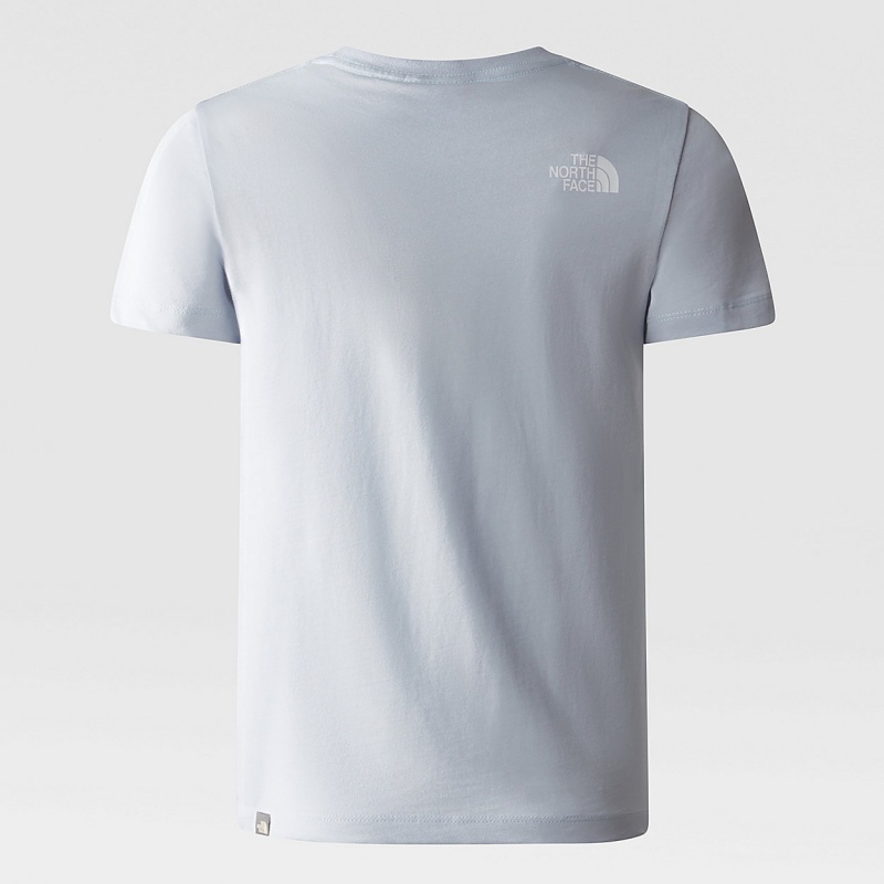 The North Face Simple Dome T-Shirt Dusty Periwinkle | KSDTVX-731