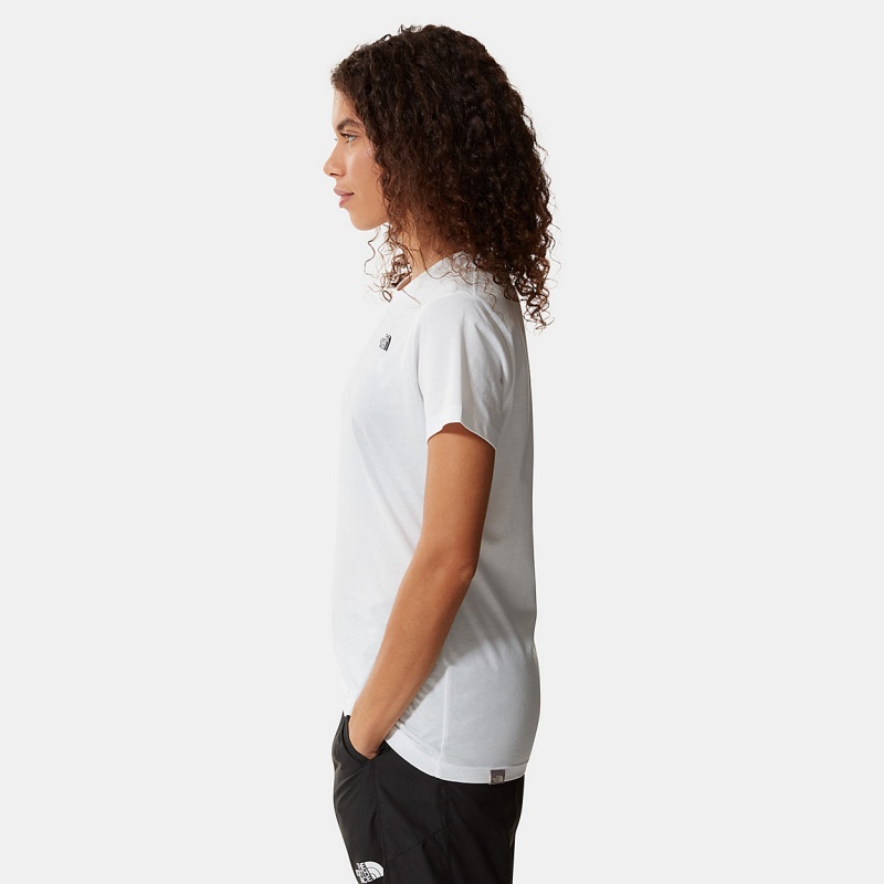 The North Face Simple Dome T-Shirt Tnf White | VRCYGU-674