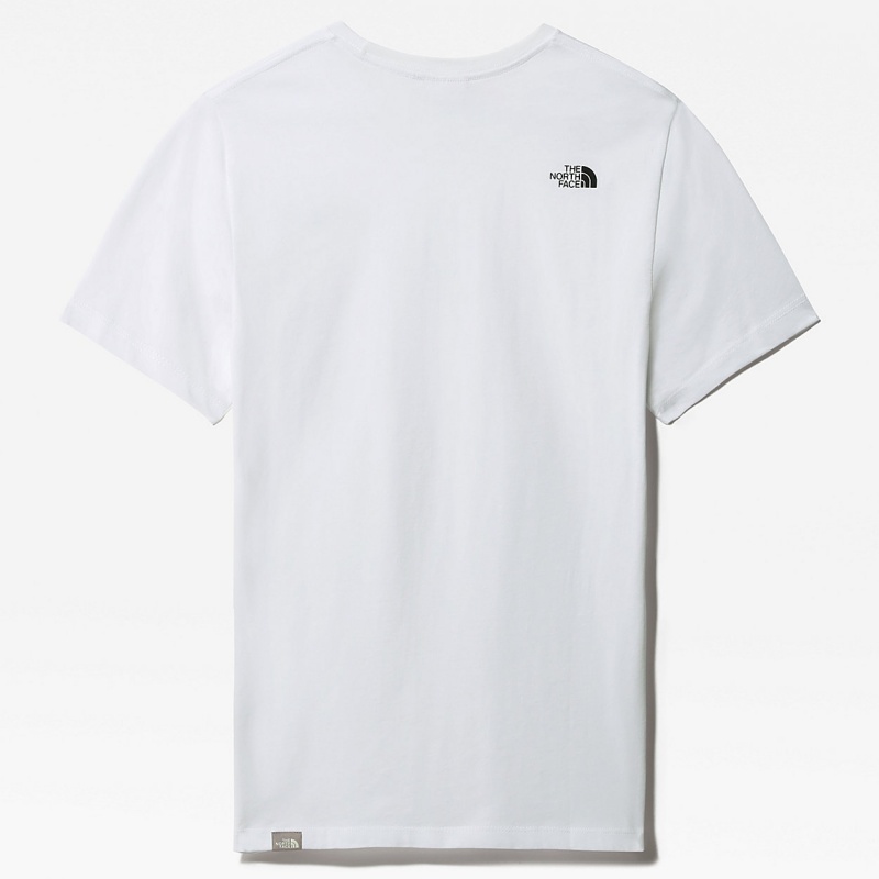 The North Face Simple Dome T-Shirt Tnf White | VRCYGU-674