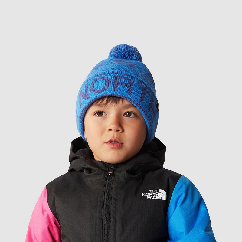 The North Face Ski Tuke Beanie Optic Blue - Cave Blue | TUCQBD-342