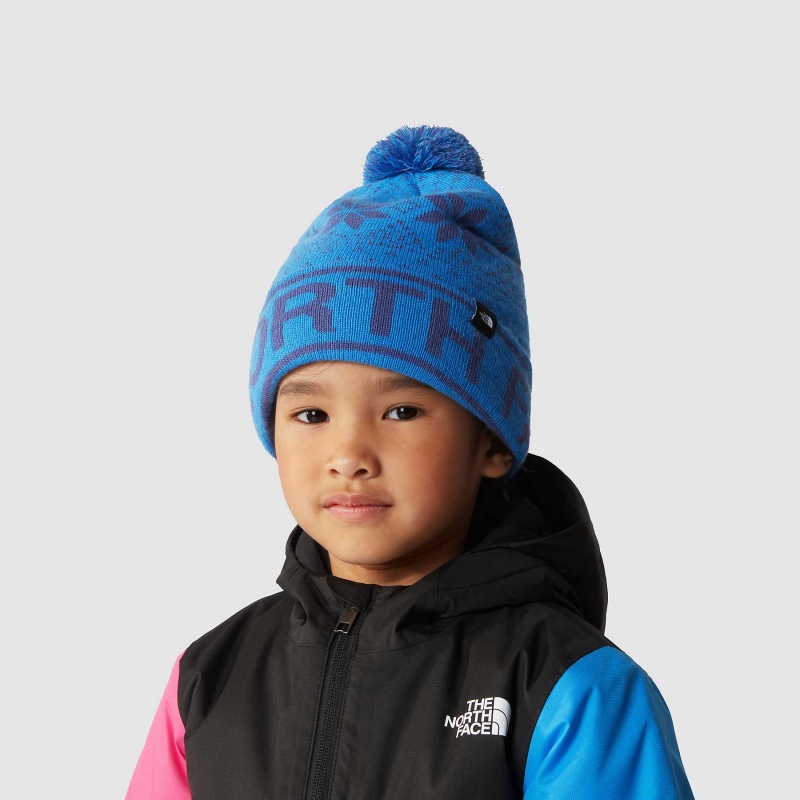 The North Face Ski Tuke Beanie Optic Blue - Cave Blue | TUCQBD-342