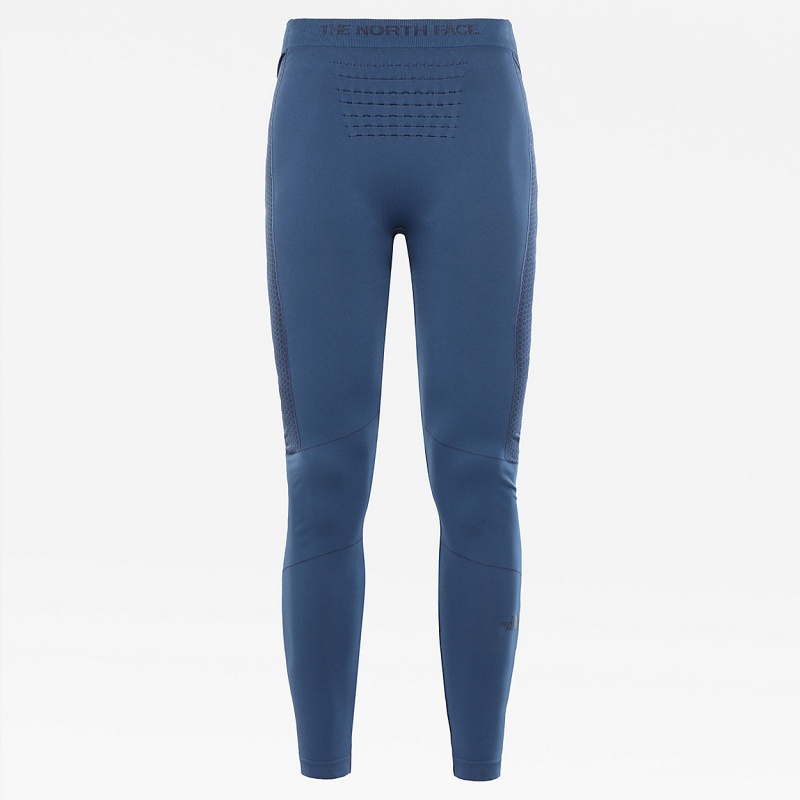 The North Face Sport Leggings Blue Wing Teal - Tnf Black | UCXFLV-495