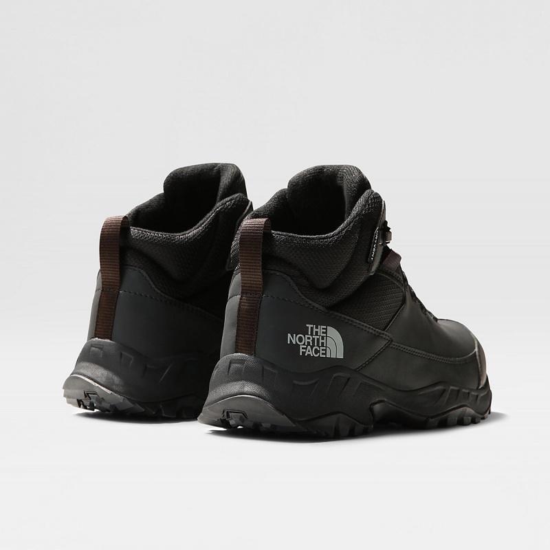 The North Face Storm Strike III Waterproof Hiking Boots Tnf Black - Asphalt Grey | NLIYPO-597